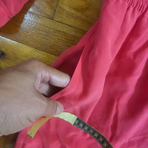 Madewell Silk A Line Dress Women's Size 6 - Picture 3 of 7